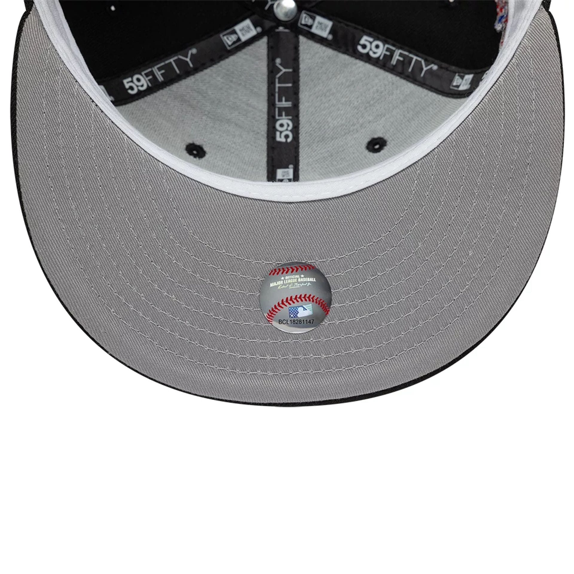 Chicago White Sox MLB Cooperstown Black 59FIFTY Fitted Cap-kentox