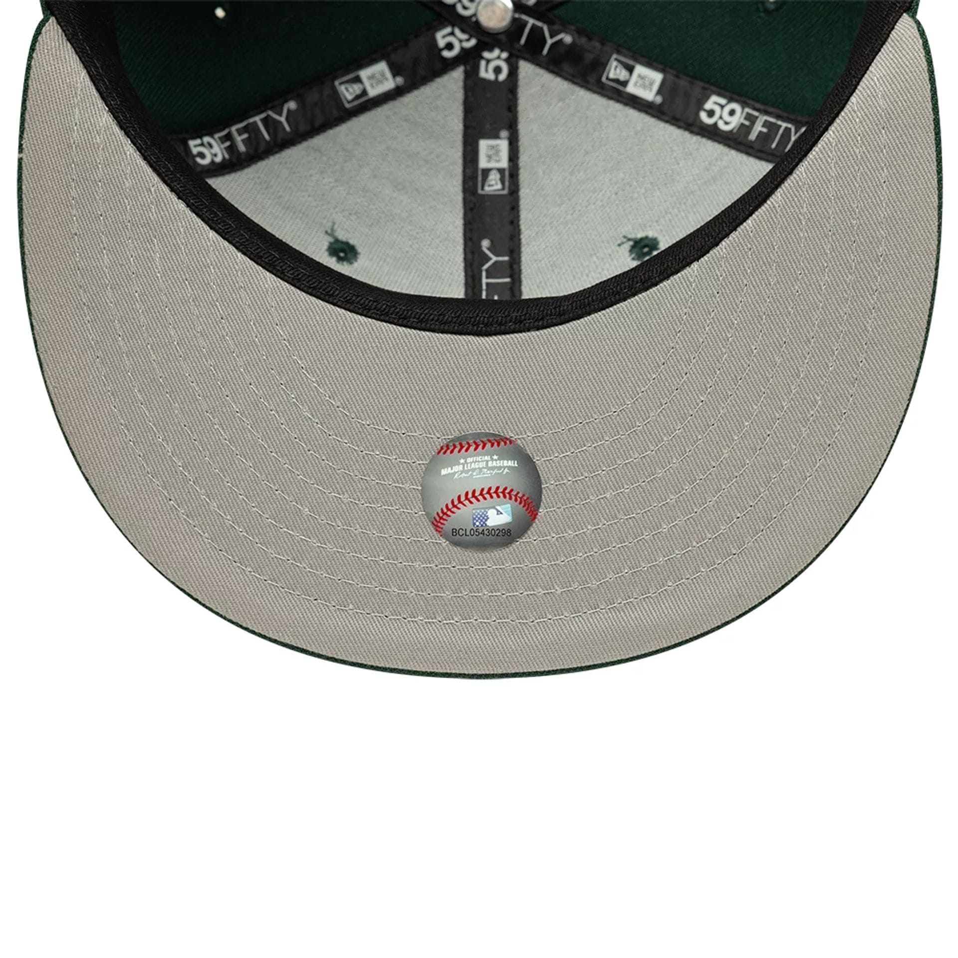 Athletics MLB Dark Green 59FIFTY Fitted Cap-kentox