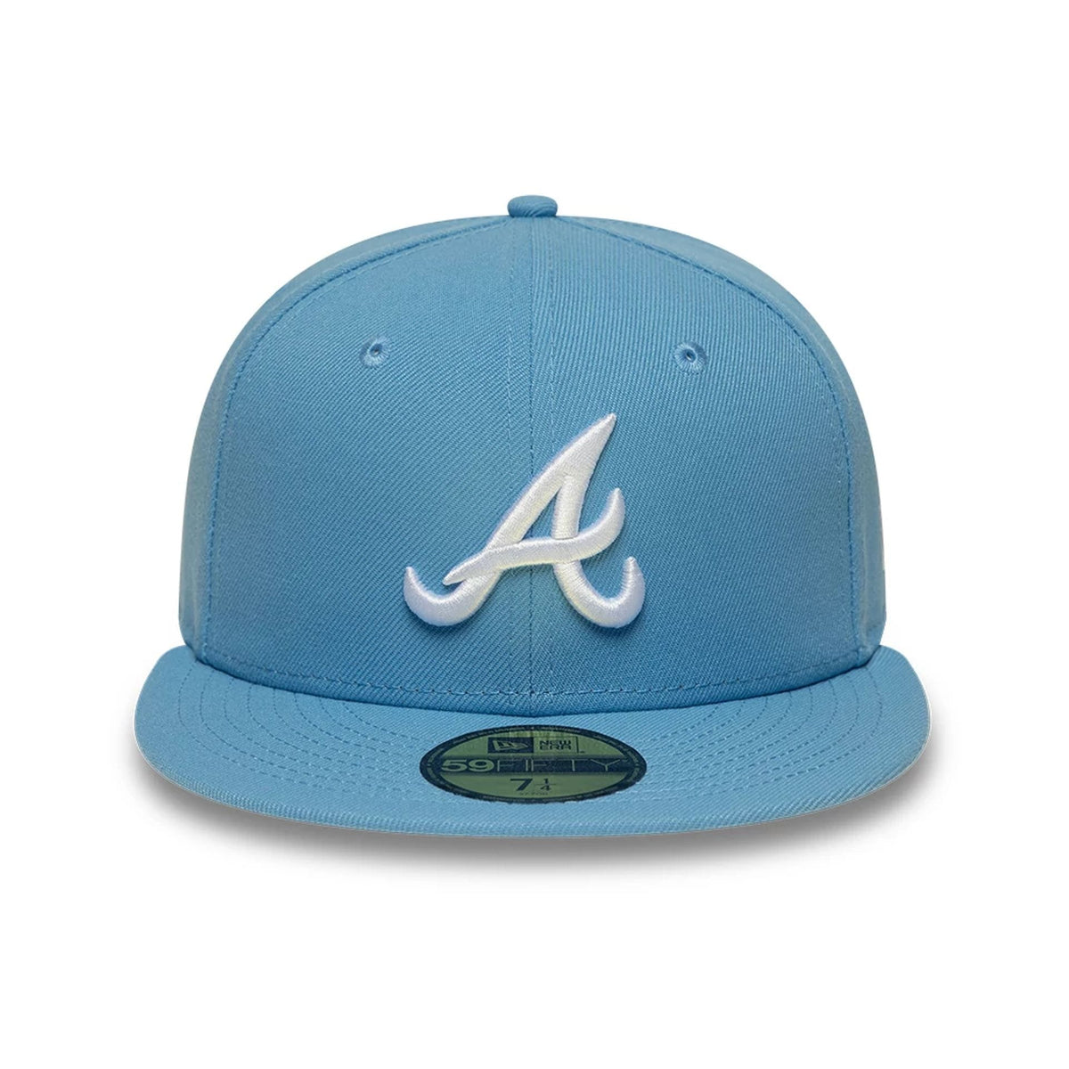 Atlanta Braves MLB Pastel Blue 59FIFTY Fitted Cap-kentox