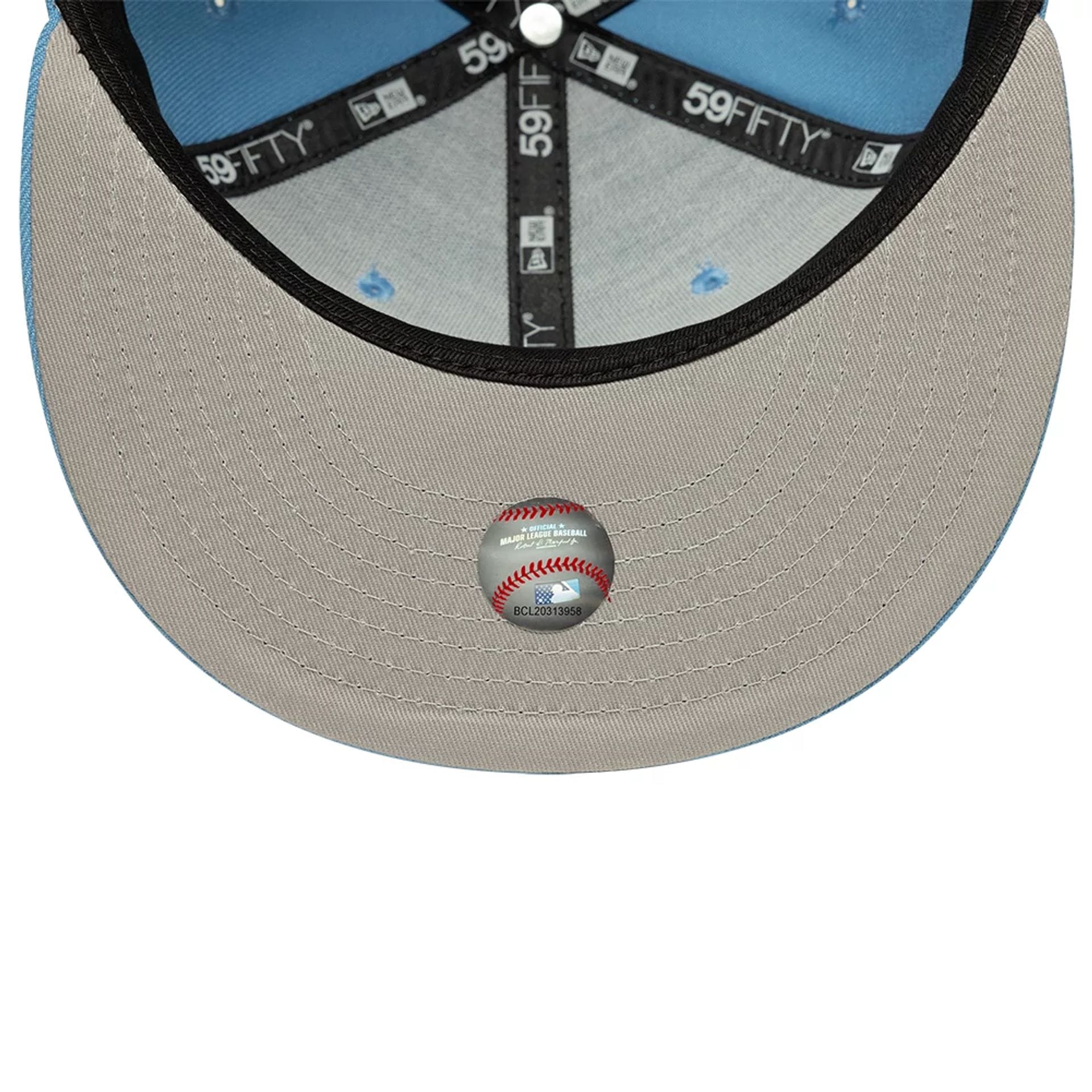 Detroit Tigers MLB Pastel Blue 59FIFTY Fitted Cap-kentox