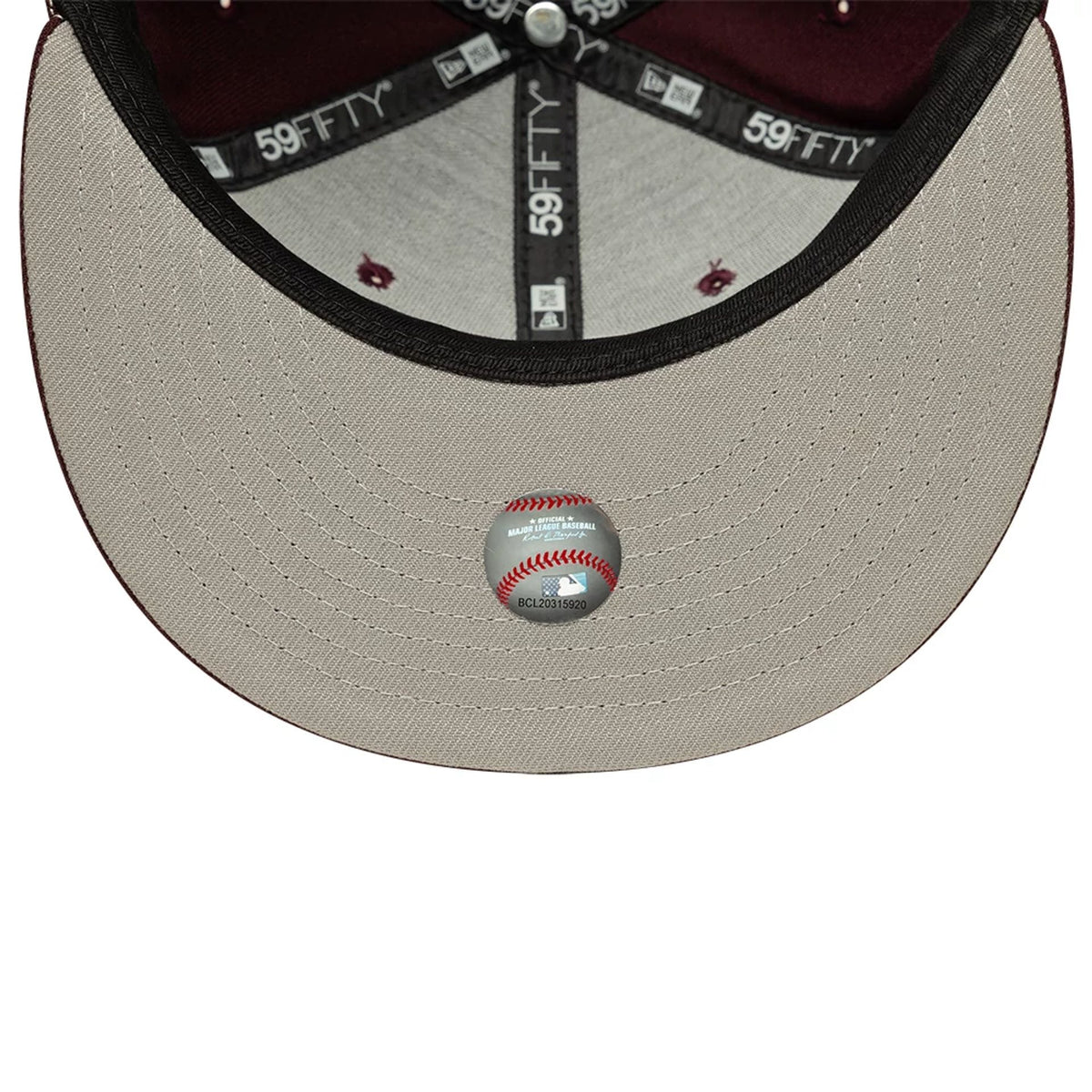 Chicago White Sox MLB Dark Purple 59FIFTY Fitted Cap-kentox