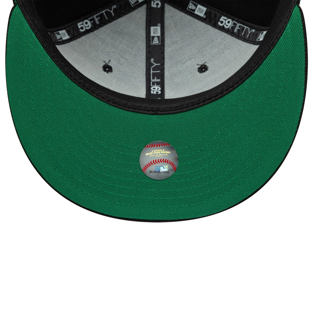 New York Yankees MLB Black 59FIFTY Fitted Cap-kentox