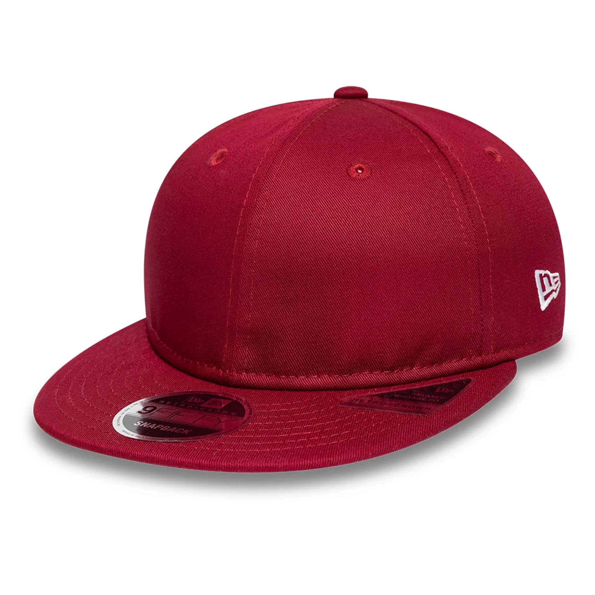 New Era Red Retro Crown 9FIFTY Snapback Adjustable Cap-kentox