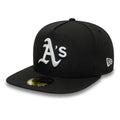 Oakland Athletics MLB Flat Black 59FIFTY A-Frame Fitted Cap-kentox