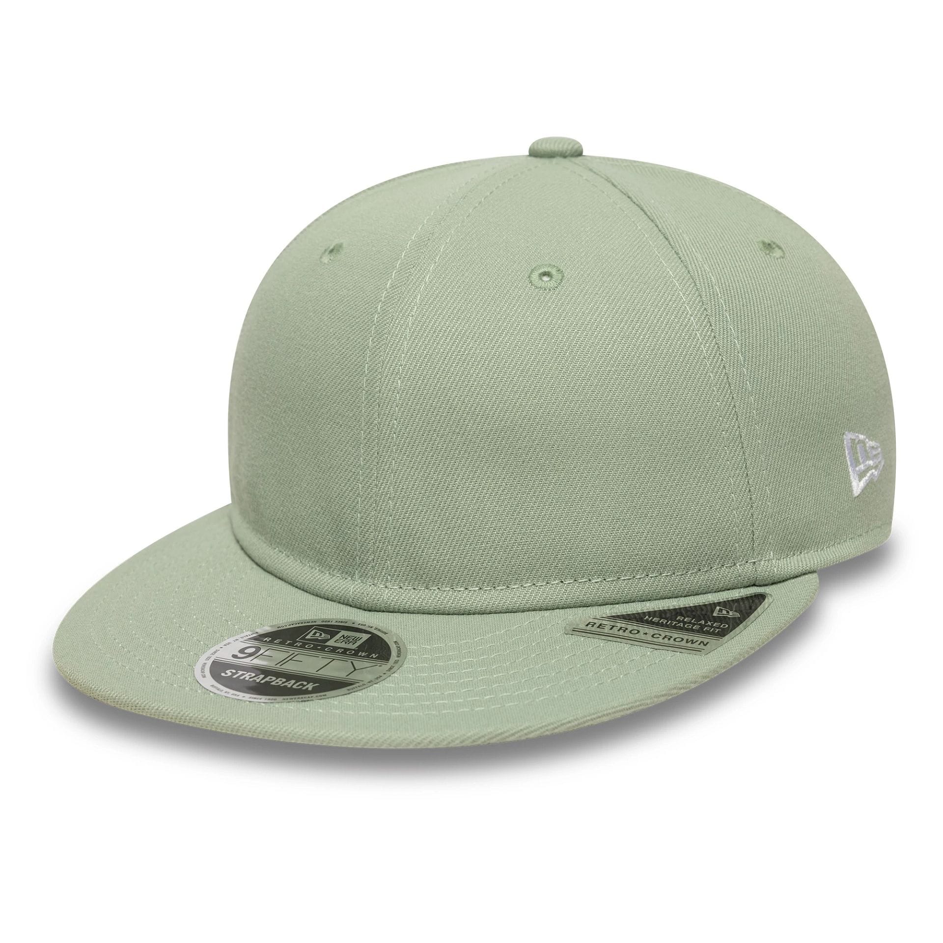 New Era Green Retro Crown 9FIFTY Snapback Adjustable Cap-kentox