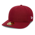 New Era Dark Red Low Profile 59FIFTY Fitted Cap-kentox