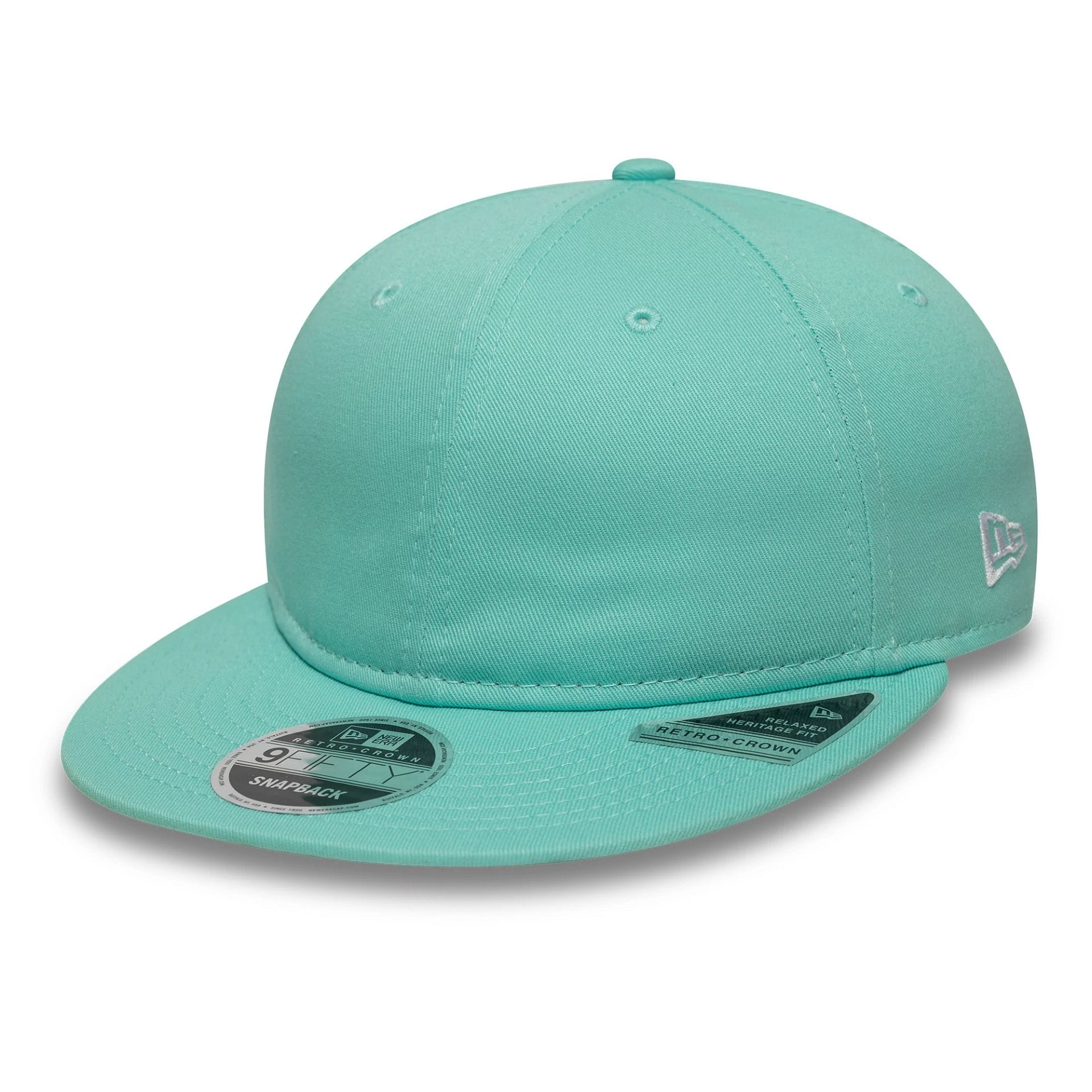 New Era Turquoise Retro Crown 9FIFTY Snapback Adjustable Cap-kentox