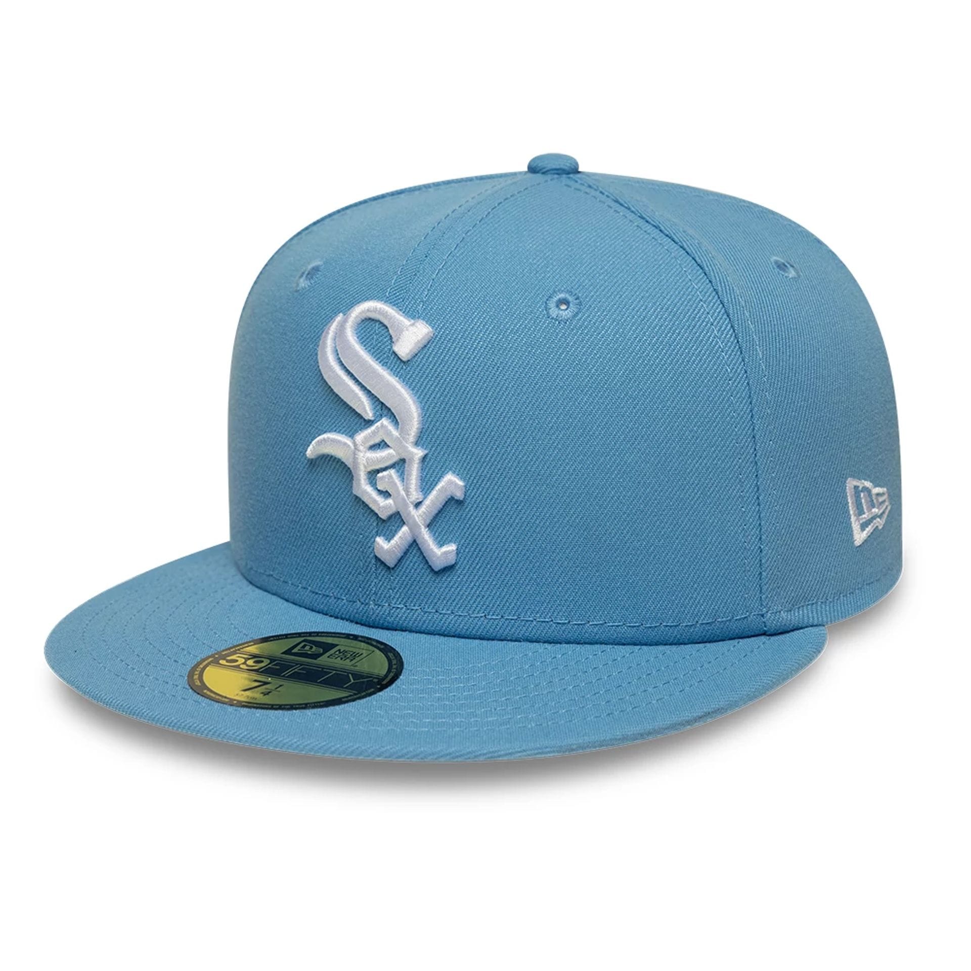Chicago White Sox MLB Pastel Blue 59FIFTY Fitted Cap-kentox
