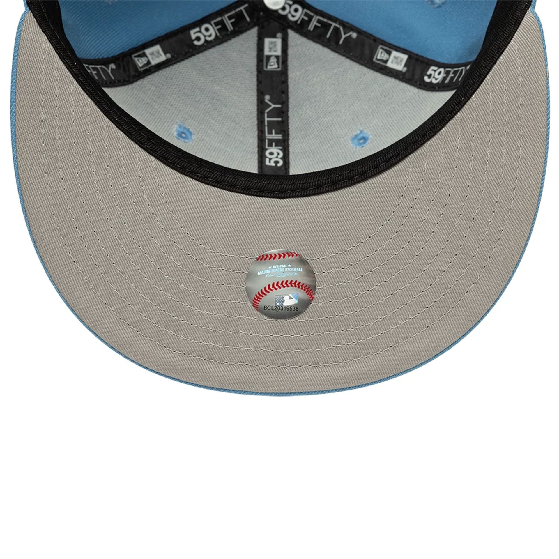 Chicago White Sox MLB Pastel Blue 59FIFTY Fitted Cap-kentox