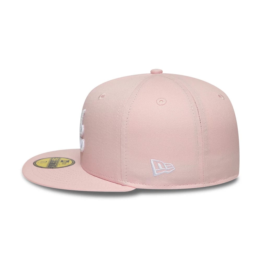 Atlanta Braves MLB Pink 59FIFTY Fitted Cap-kentox