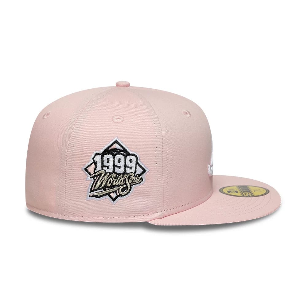 Atlanta Braves MLB Pink 59FIFTY Fitted Cap-kentox