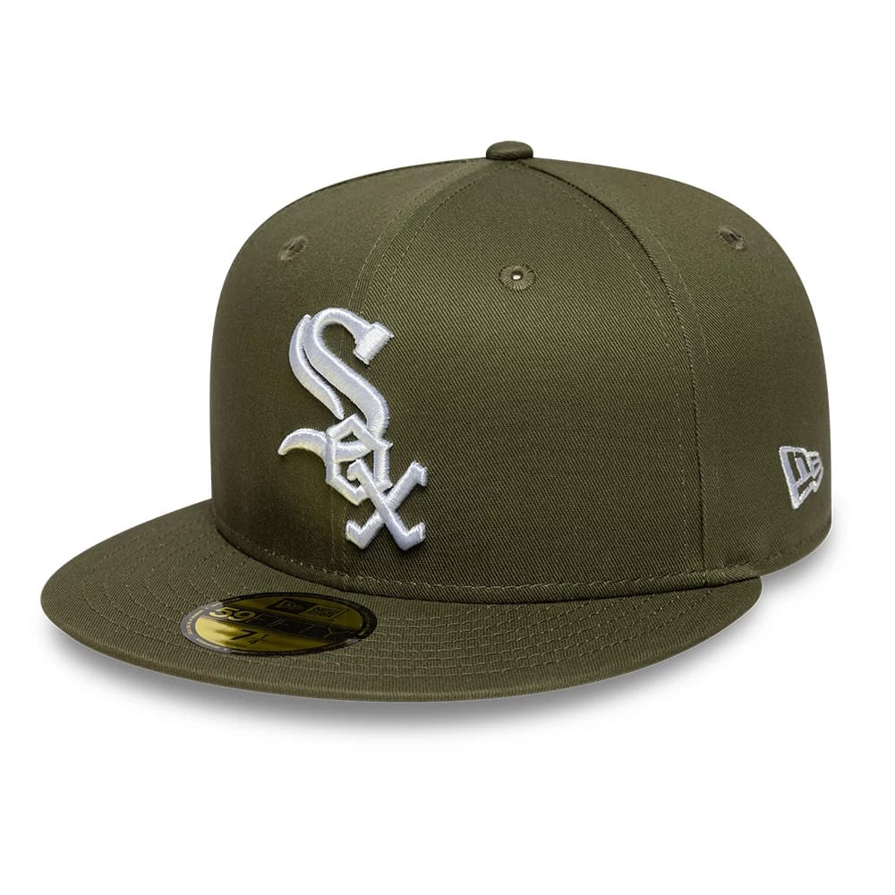 Chicago White Sox MLB Green 59FIFTY Fitted Cap-kentox
