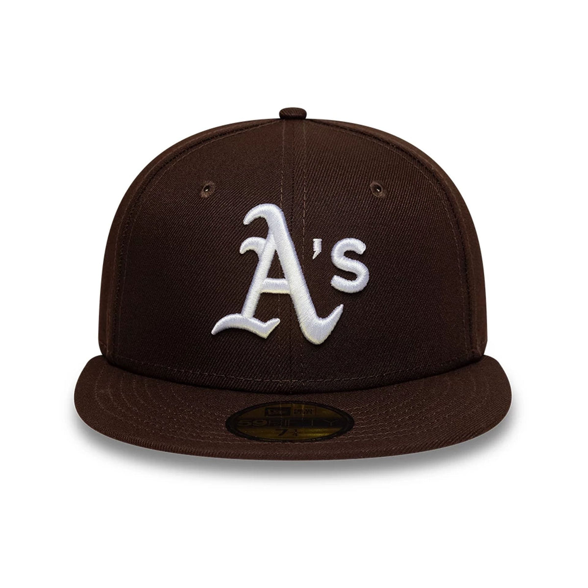 Athletics MLB Dark Brown 59FIFTY Fitted Cap-kentox