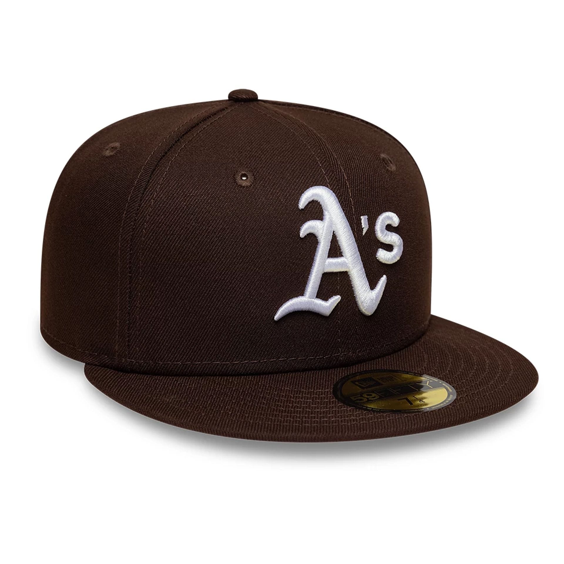 Athletics MLB Dark Brown 59FIFTY Fitted Cap-kentox