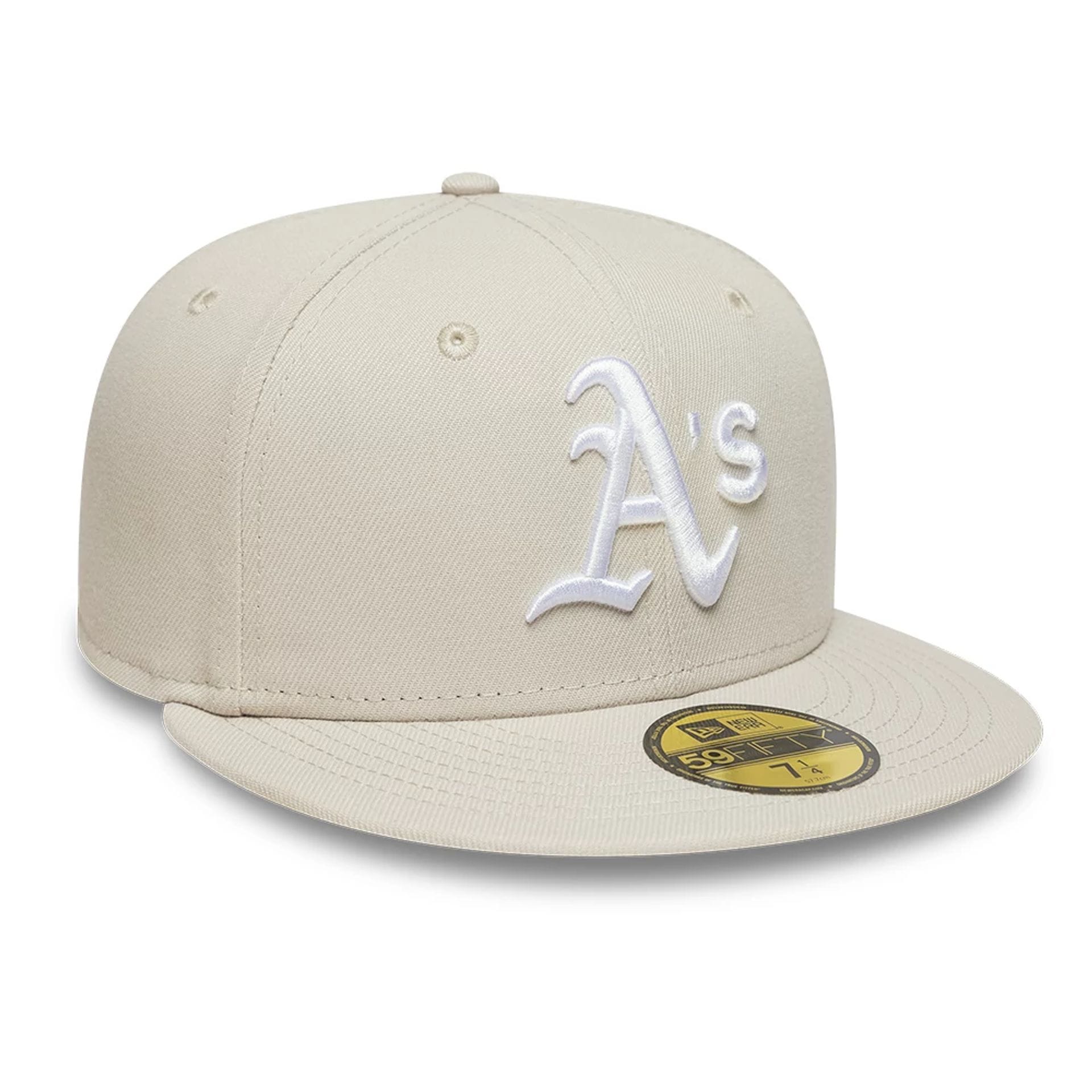 Athletics MLB Beige 59FIFTY Fitted Cap-kentox