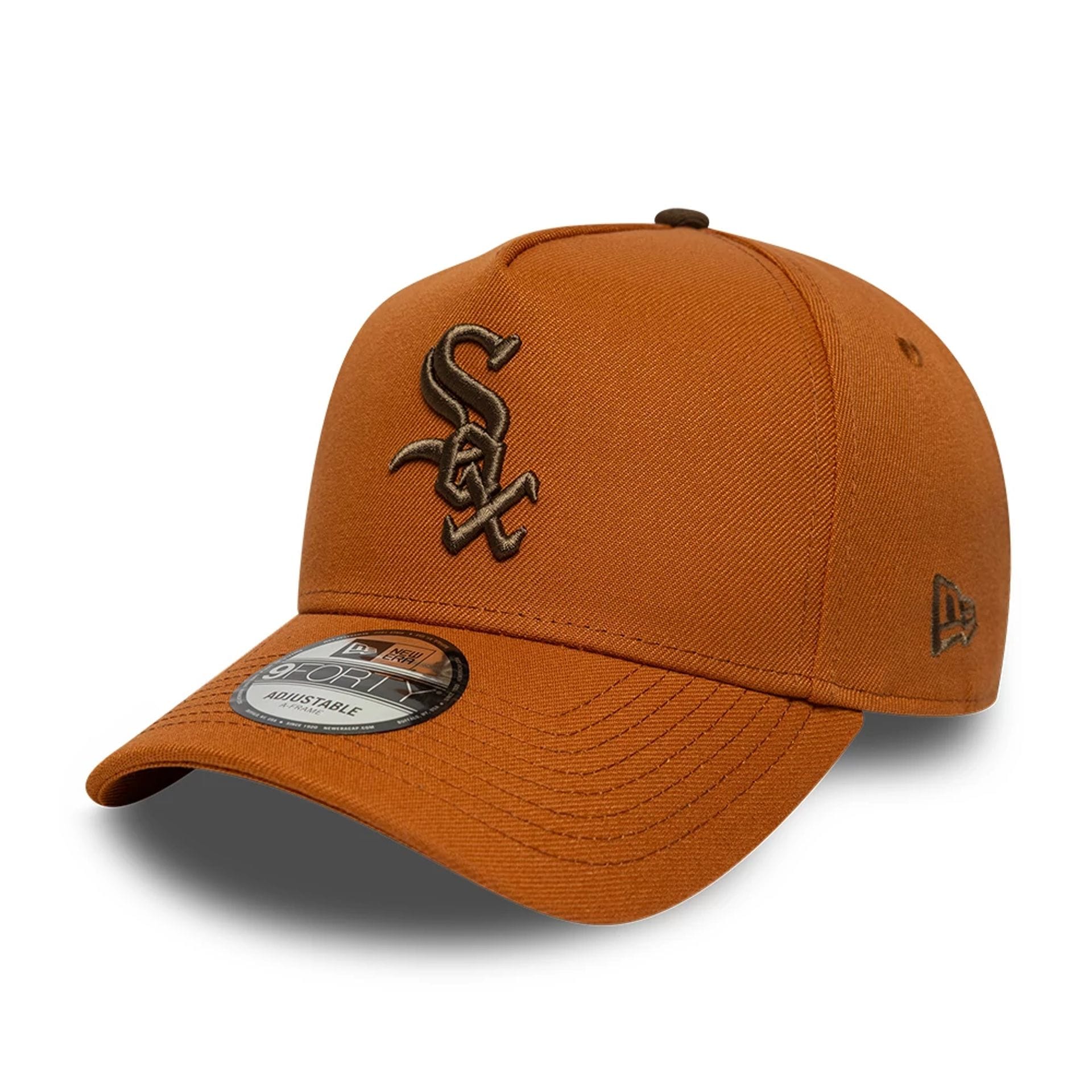 Chicago White Sox MLB Brown 9FORTY A-Frame Adjustable Cap-kentox