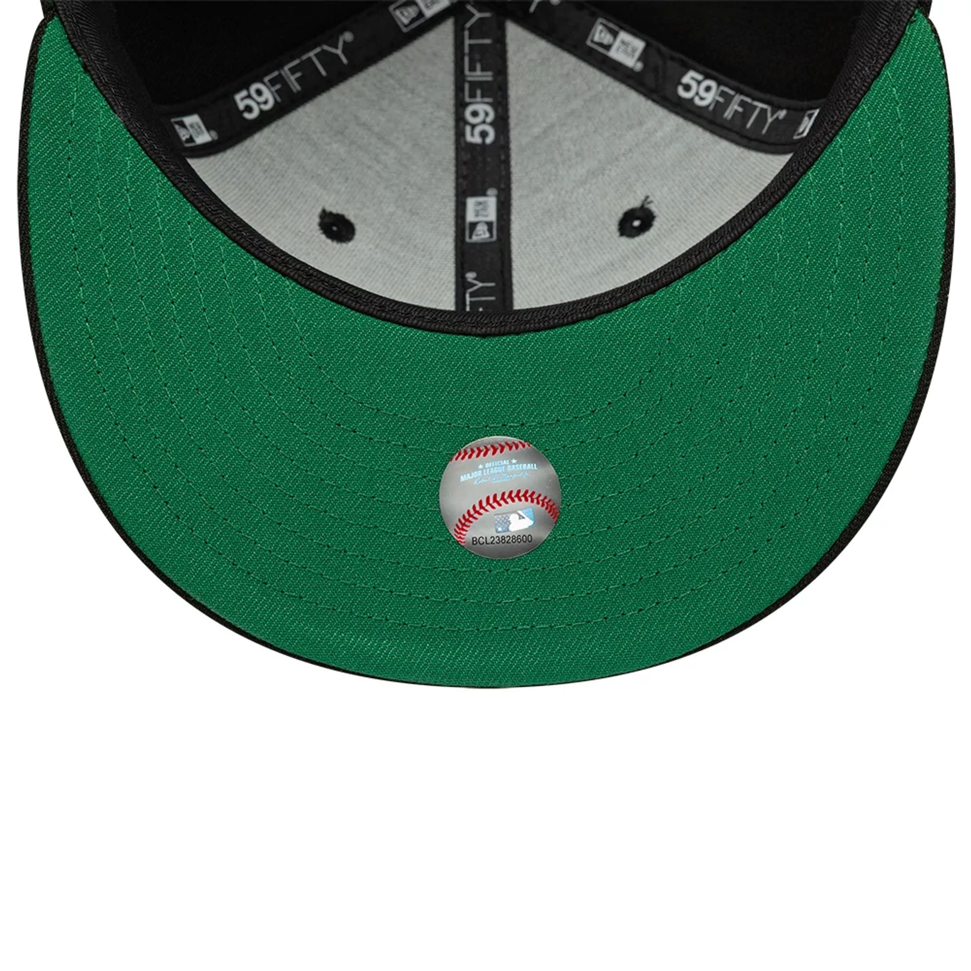 Atlanta Braves MLB Black 59FIFTY Fitted Cap-kentox