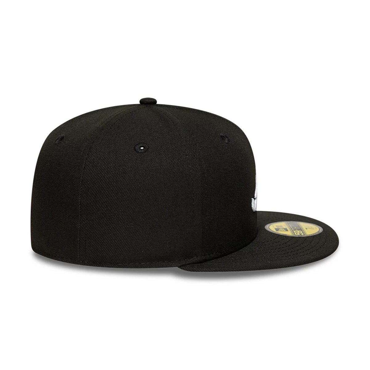 Atlanta Braves MLB Black 59FIFTY Fitted Cap-kentox
