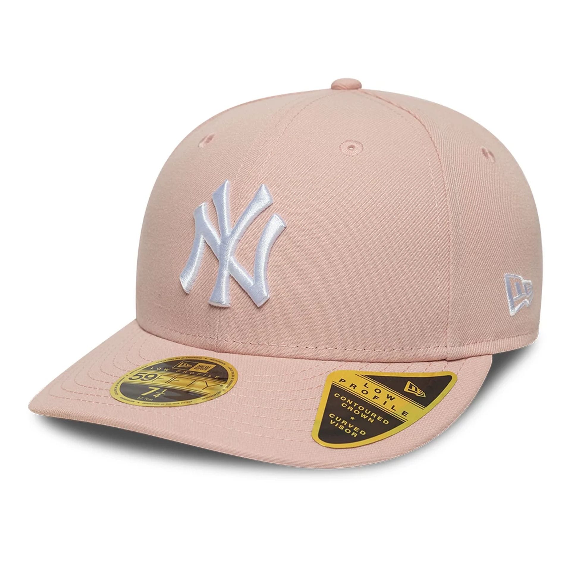 New York Yankees MLB Pastel Pink Low Profile 59FIFTY Fitted Cap-kentox
