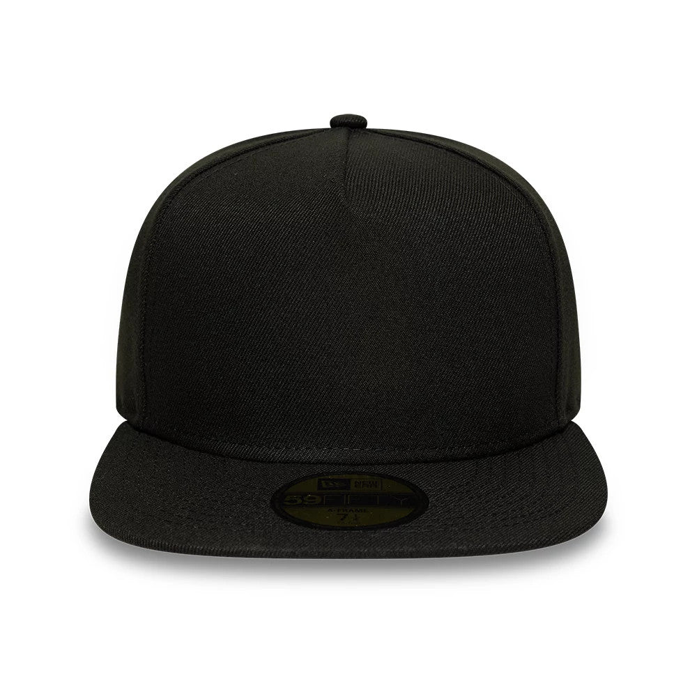 New Era Black 59FIFTY A-Frame Fitted Cap-kentox