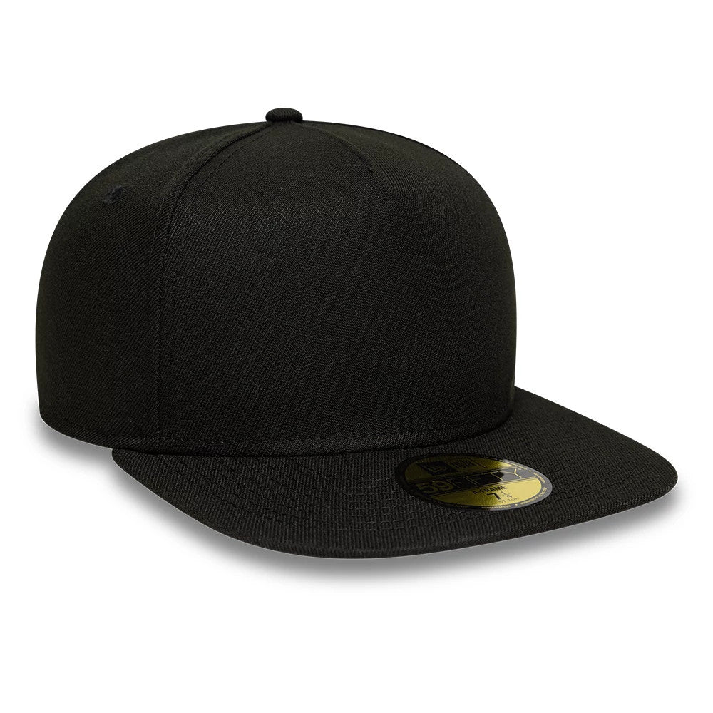 New Era Black 59FIFTY A-Frame Fitted Cap-kentox