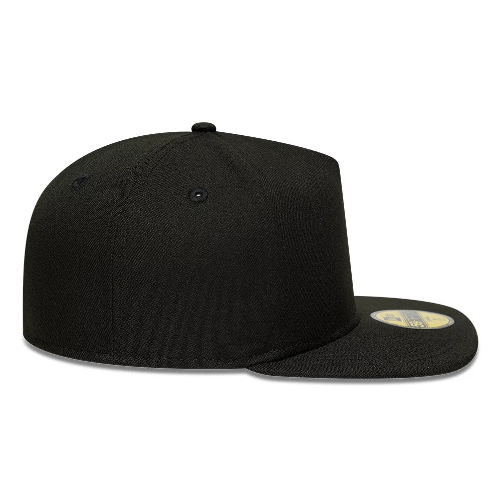 New Era Black 59FIFTY A-Frame Fitted Cap-kentox