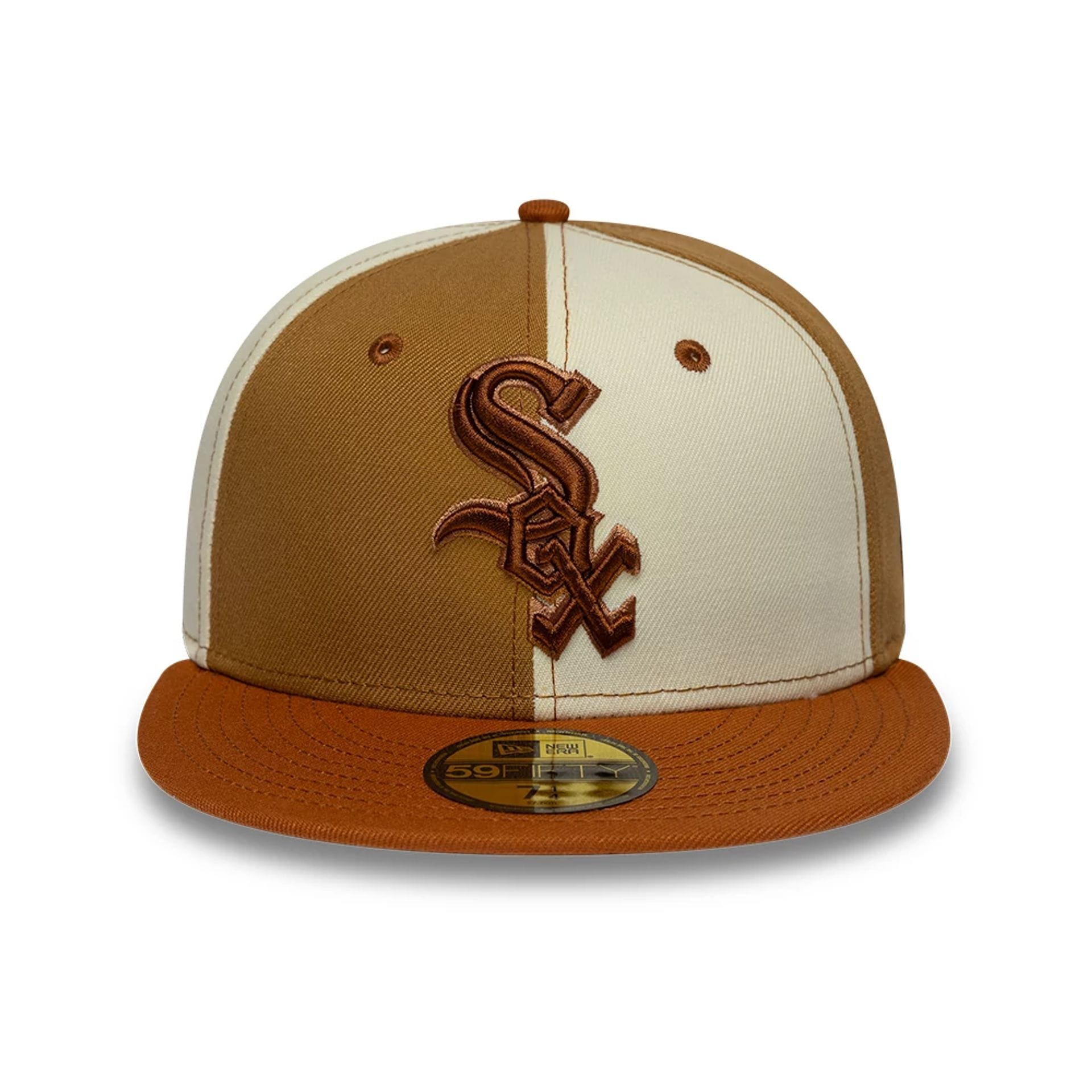 Chicago White Sox MLB Contrast White 59FIFTY Fitted Cap-kentox