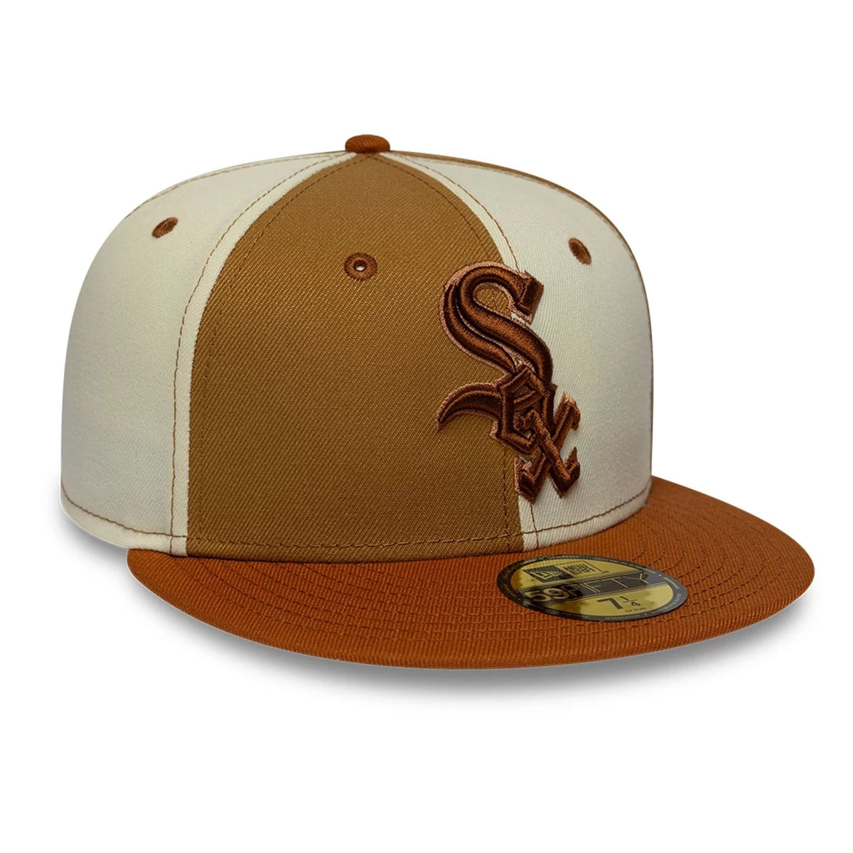 Chicago White Sox MLB Contrast White 59FIFTY Fitted Cap-kentox