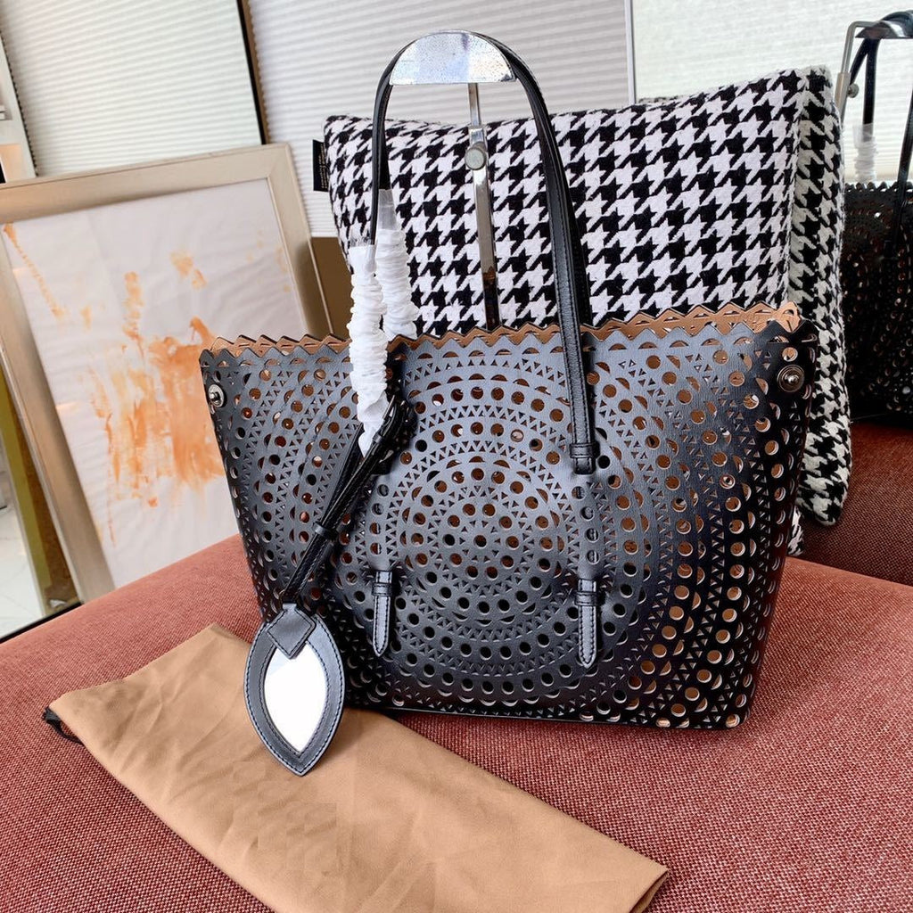 Stylish Hollow-Out Tote Bag