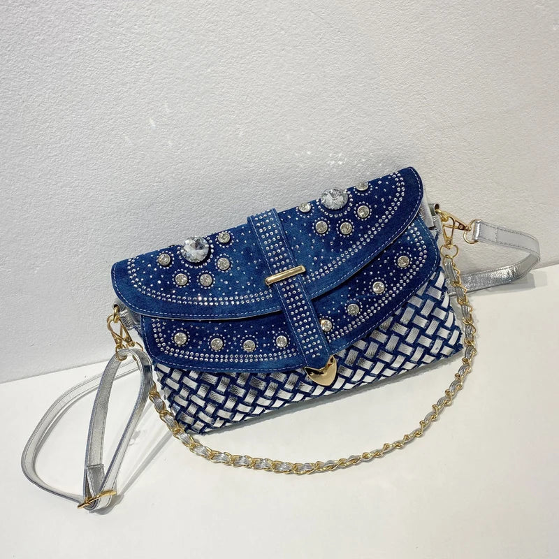 Vintage Rhinestone Shoulder Bag