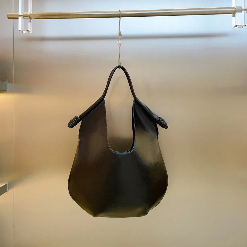 Stylish Knot-Handled Tote Bag