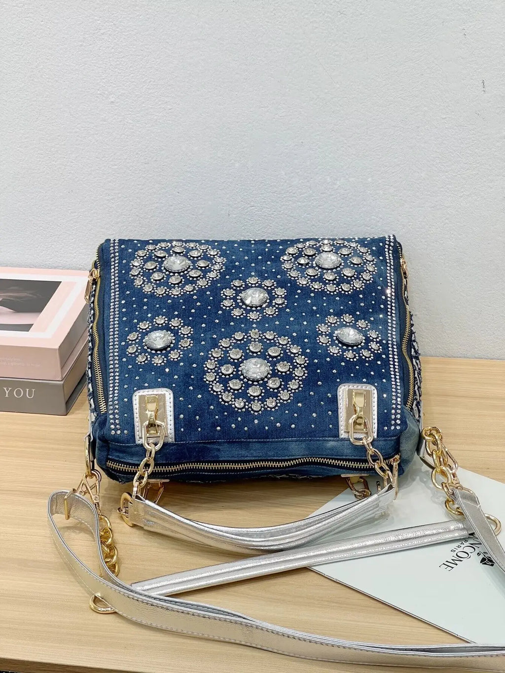 Stylish Casual Denim Handbag