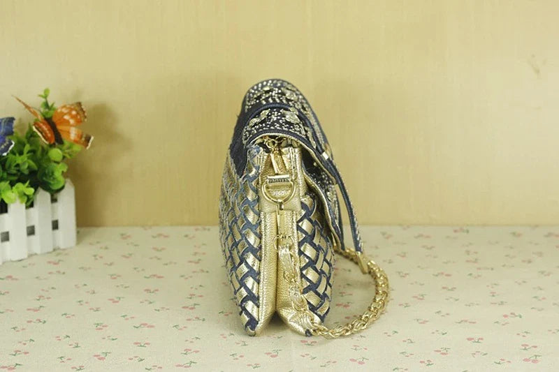 Vintage Rhinestone Shoulder Bag