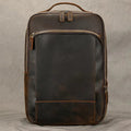 Vintage-Inspired Rustic Leather Backpack