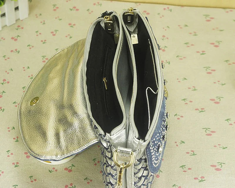 Vintage Rhinestone Shoulder Bag