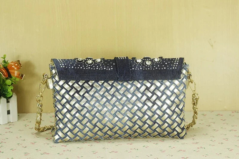 Vintage Rhinestone Shoulder Bag