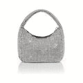 Glamorous Sparkling Rhinestone Mini Hobo Bag