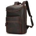 Classic Vintage Cowhide Leather Backpack