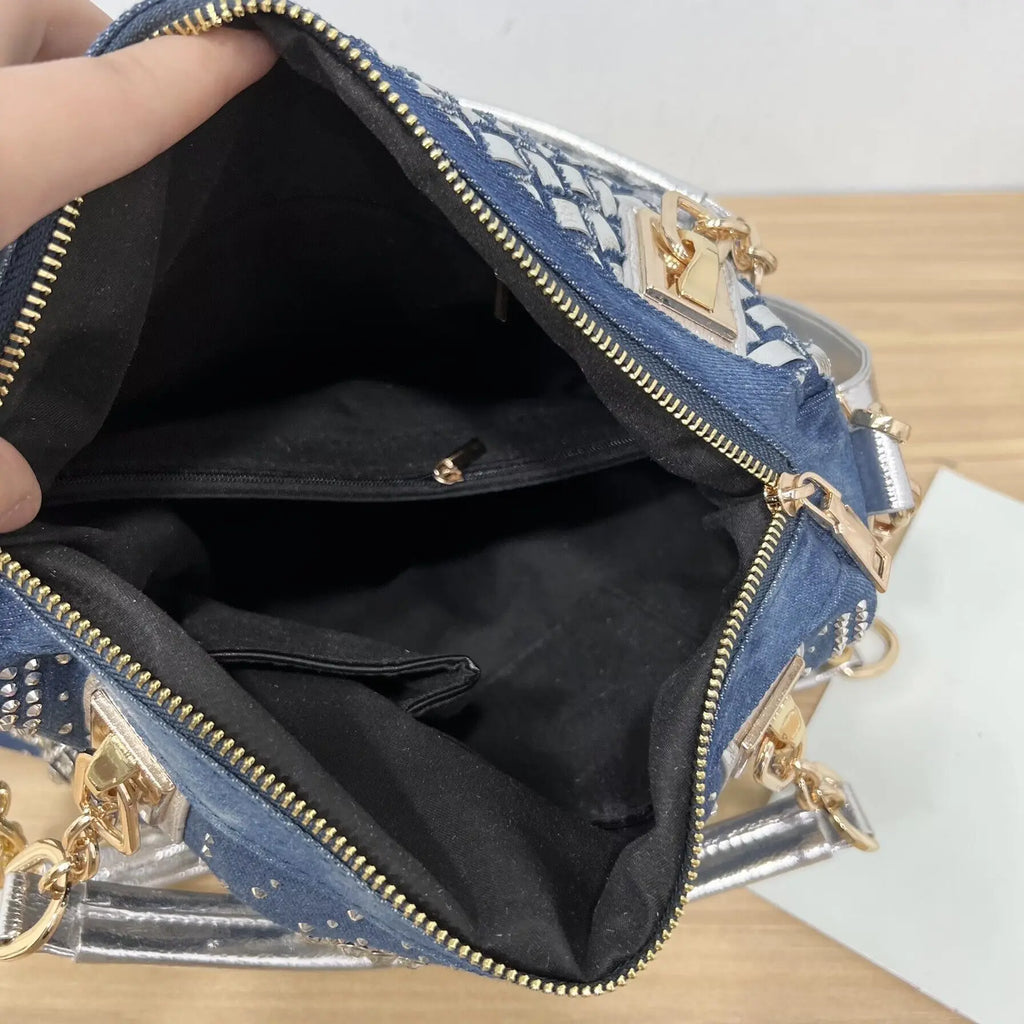 Stylish Casual Denim Handbag