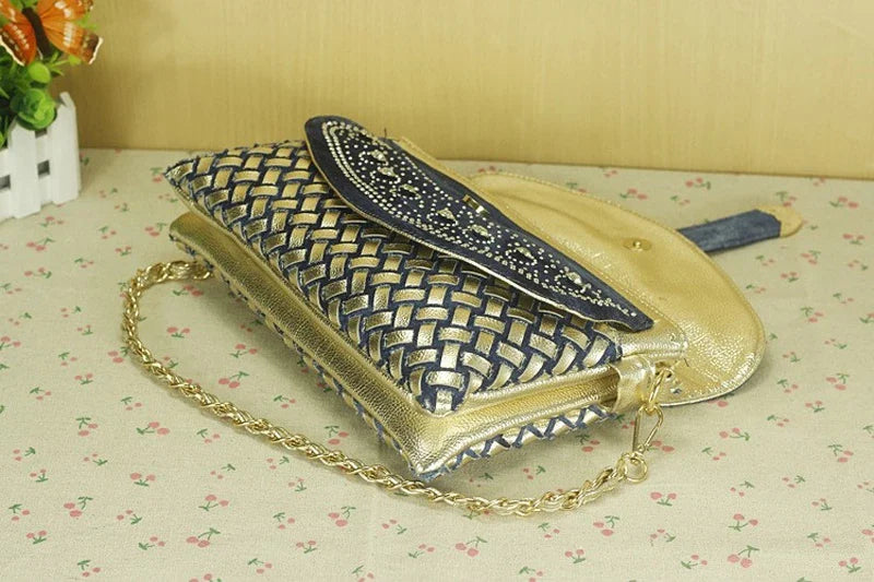 Vintage Rhinestone Shoulder Bag