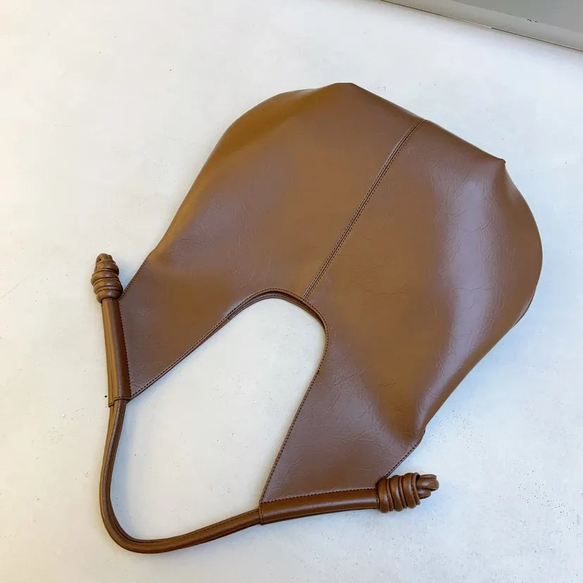 Stylish Knot-Handled Tote Bag