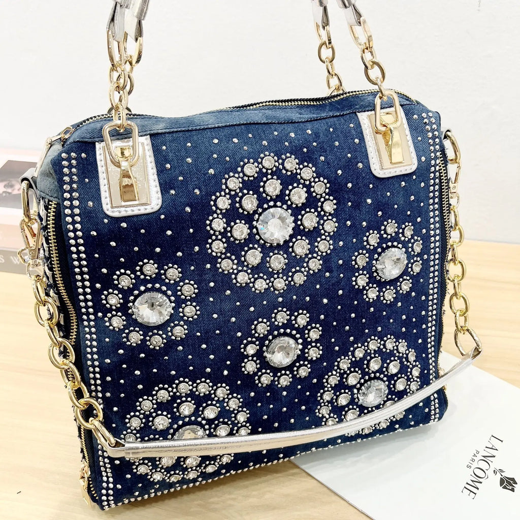 Stylish Casual Denim Handbag