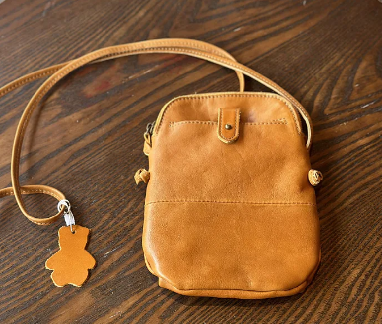 Timeless Vintage Leather Crossbody Bag
