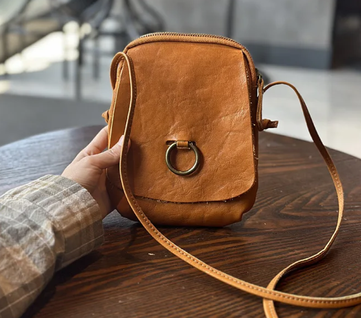 Timeless Vintage Leather Crossbody Bag