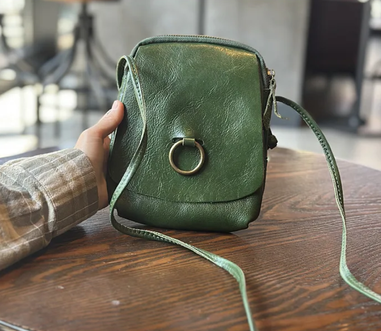 Timeless Vintage Leather Crossbody Bag