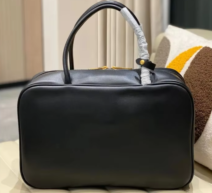 Premium Full-Grain Leather Satchel Bag