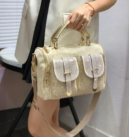 Shiefer Rhinestone-Embellished Bag