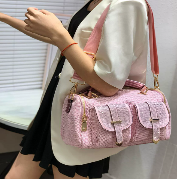 Shiefer Rhinestone-Embellished Bag