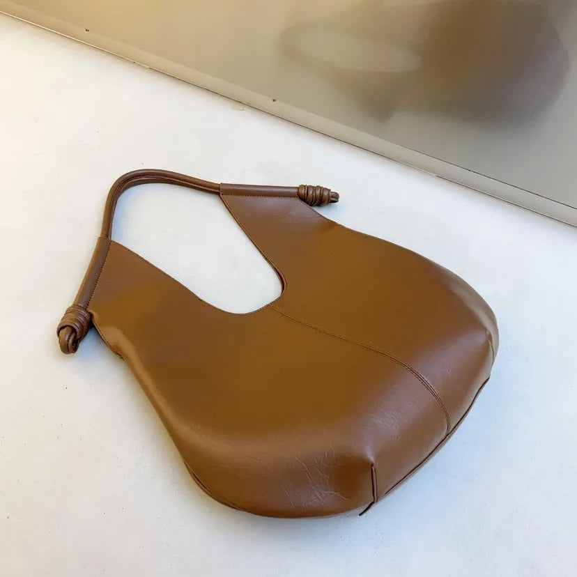 Stylish Knot-Handled Tote Bag