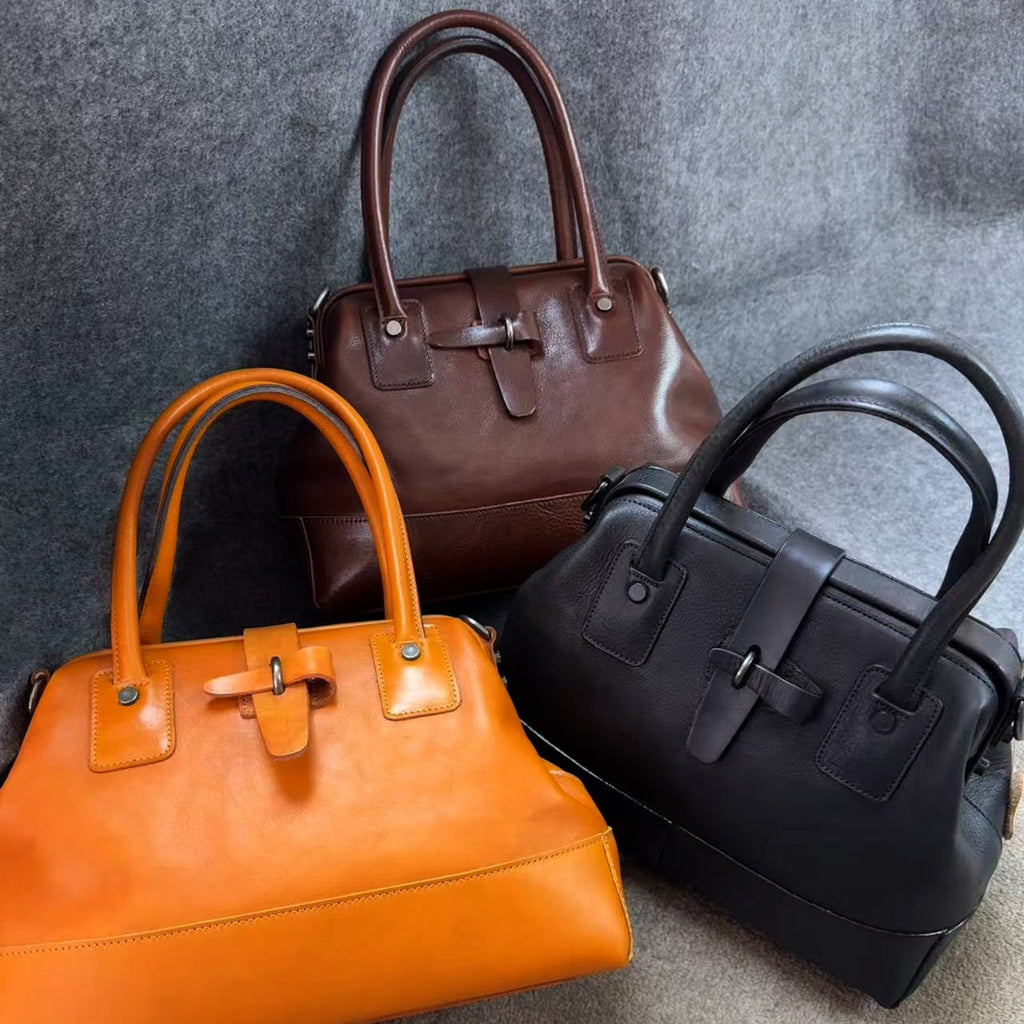 Premium Full-Grain Leather Doctor’s Bag